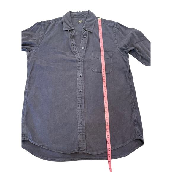 UNIQLO Women’s Navy Button-Up Shirt – Size S - Picture 4 of 4